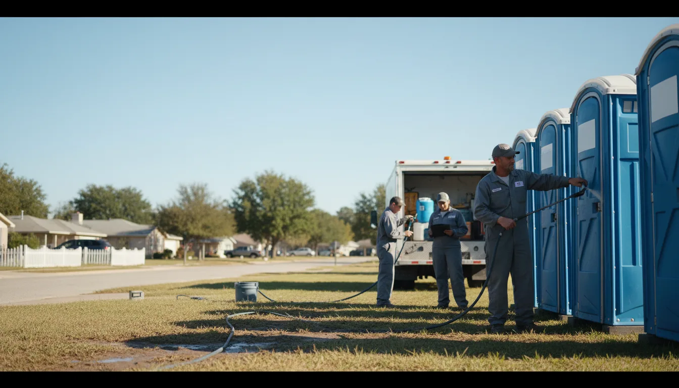Long-Term Portable Toilet Rental in Larwill, IN near me
